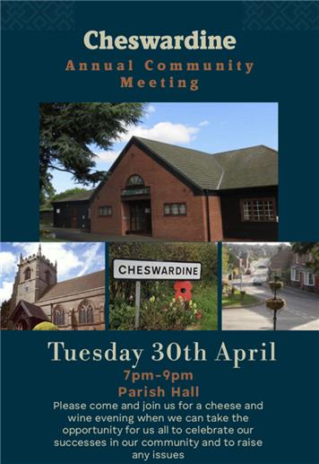  - Annual Community Meeting - 30th April 2024
